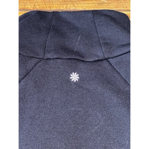 Athleta Womens Altitude Polartec Funnel Neck Black Pullover Sweatshirt XS - Picture 7 of 11